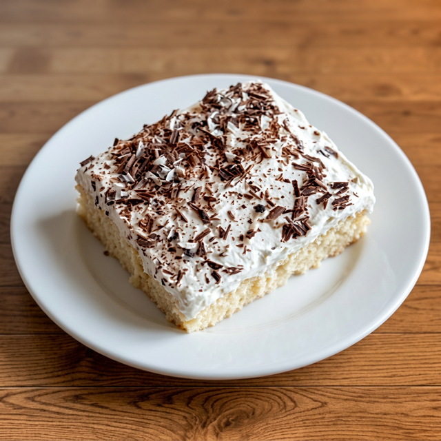 Tres Leches Cake.