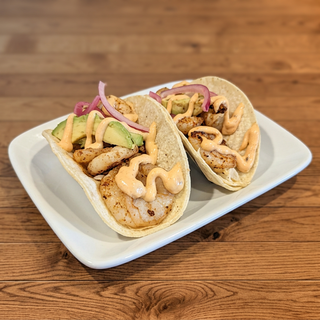Shrimp Tacos Platter (3 pcs)