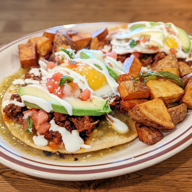 Huevos Rancheros Divorciados.
